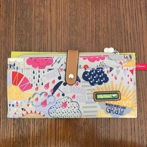 NWT Lily Bloom Raindrop Wallet